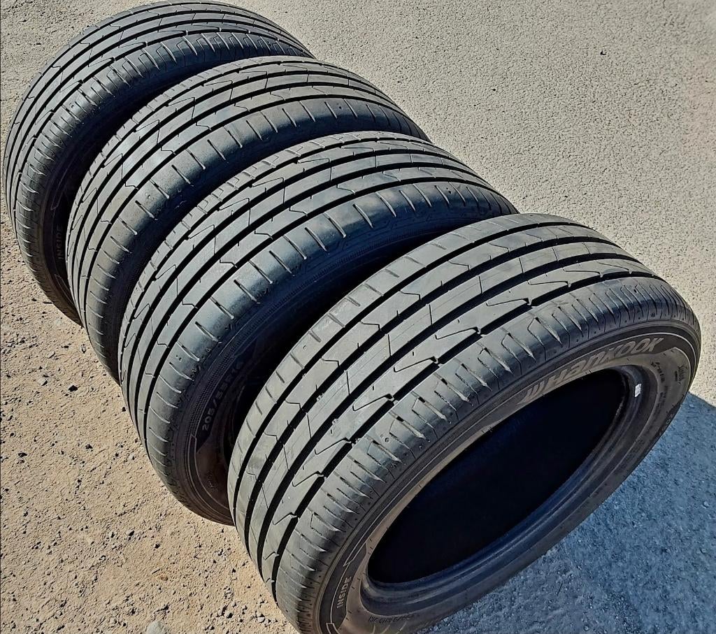 Très bons pneus été 205/55-16 avec 6,5 - 7 mm de profil, Ophalen, Gebruikt, 16 inch, 205 mm