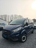 **FORD TRANSIT CUSTOM 2.0TDCI//LICHTEVRACHT-AIRCO/TREKHAAK**, Auto's, Voorwielaandrijving, 4 cilinders, Bedrijf, Grijs