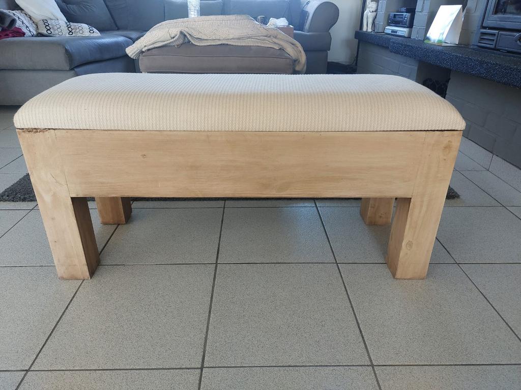 Zitbank, Ophalen, Gebruikt, Rechthoekig, Stof