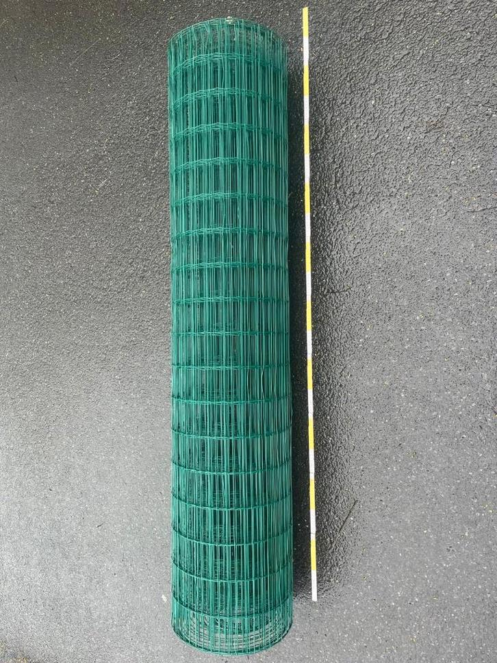 tuindraad / kippengaas 25m x 183cm groen, Tuin en Terras, Gaas en Draad, Zo goed als nieuw, Draad, 20 meter of meer, Ophalen