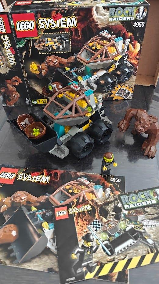 Lego Rock Raiders - 4950 - Loader Dozer, Ophalen of Verzenden, Gebruikt, Complete set, Lego