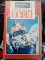 Cassette vhs - un amour de coccinelle, Walt Disney collectio, Enlèvement ou Envoi, Utilisé