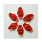 6 Vintage eierdopjes jaren '70, Ophalen of Verzenden