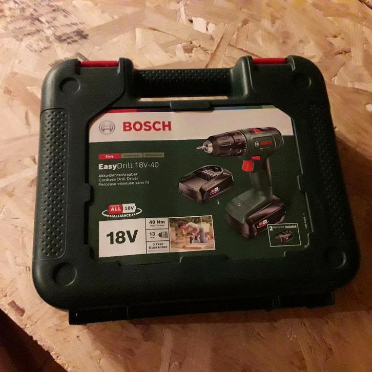PERCEUSE VISSEUSE BOSCH EASY DRILL, Bricolage & Construction, Outillage | Foreuses, Neuf, Perceuse, Enlèvement