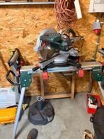 Afkort verstekzaag met onderstel, Doe-het-zelf en Bouw, Ophalen, 600 tot 1200 watt, Zo goed als nieuw, Afkortzaag