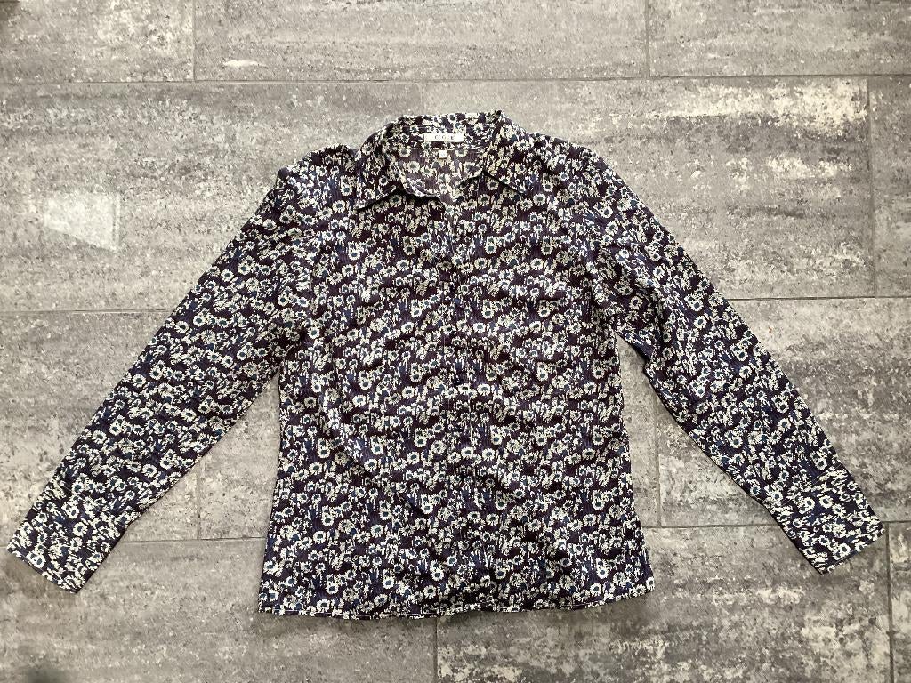 Blouse/ hemd Gigue M, Blauw, Ophalen of Verzenden, Zo goed als nieuw, Gigue