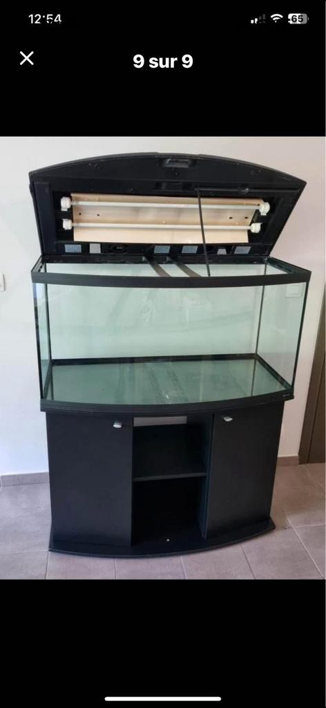 Aquarium, Animaux & Accessoires, Enlèvement, Utilisé, Meuble d'aquarium