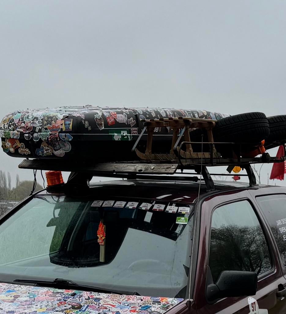 Dak rek golf 3 + dak koffer, Auto diversen, Bagagerekken, Ophalen