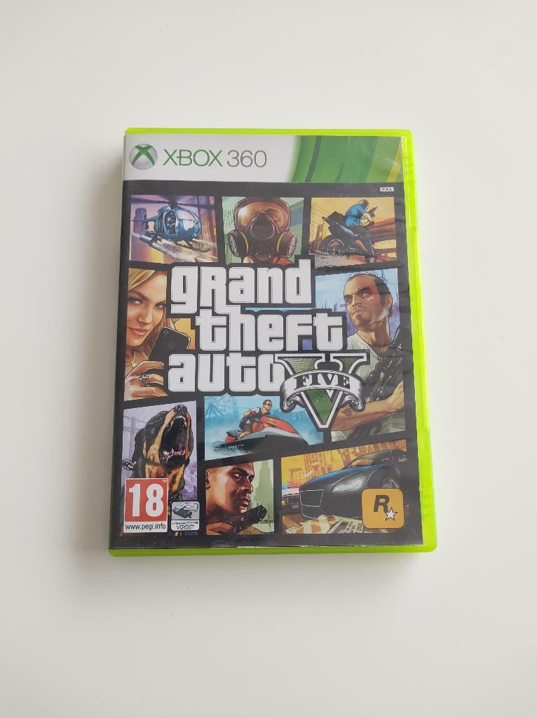 GTA 5 Xbox 360 Game, Games en Spelcomputers, Games | Xbox 360, Ophalen of Verzenden, Zo goed als nieuw