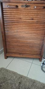 Rolluik kast antiek met sleutels, Huis en Inrichting, Kasten | Secretaires, Ophalen of Verzenden, Gebruikt