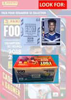 Panini Foot 2018/19 Frankrijk Tchouameni Rookie Box, Verzenden, Zo goed als nieuw, Sticker