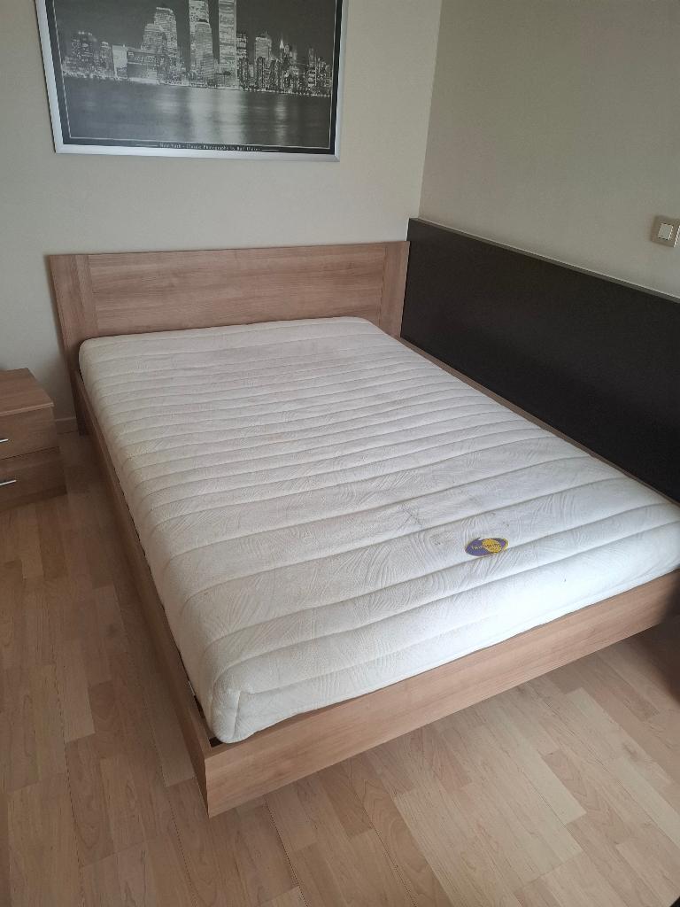 slaapkamer, Huis en Inrichting, Slaapkamer | Complete slaapkamers, Ophalen, Gebruikt, Twijfelaar, Modern