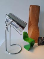 Vintage chromen bureaulamp / tafellamp / spot –, Ophalen of Verzenden, Metaal