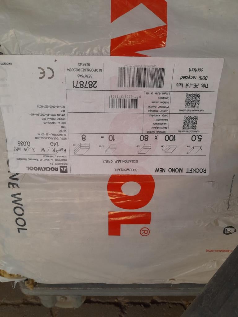 Rockwool isolatie, Doe-het-zelf en Bouw, Ophalen