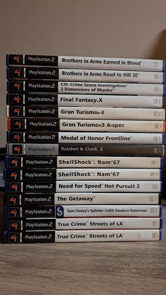 Verschillende PS2 Games - €3 per stuk, Games en Spelcomputers, Games | Sony PlayStation 2, Zo goed als nieuw, Overige genres, 1 speler