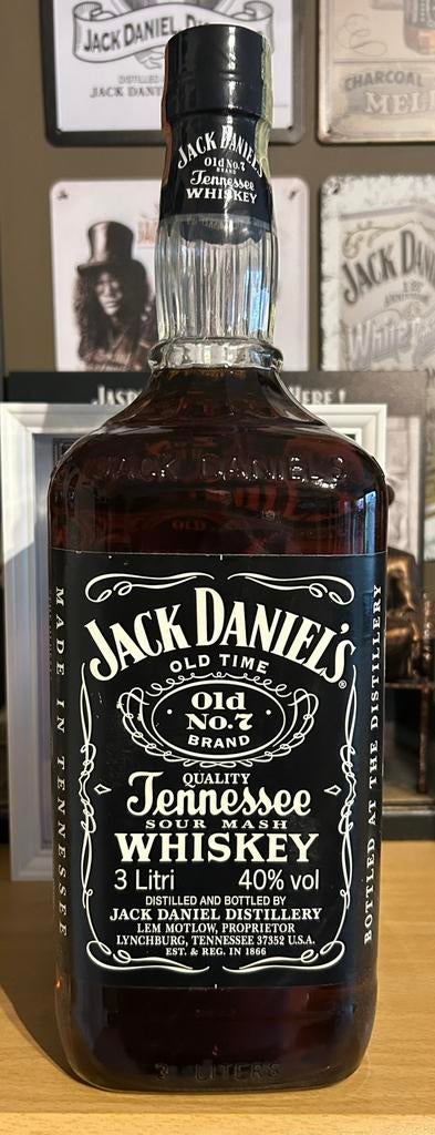 Jack Daniel’s 3 liter Heritage fles, Enlèvement, Comme neuf