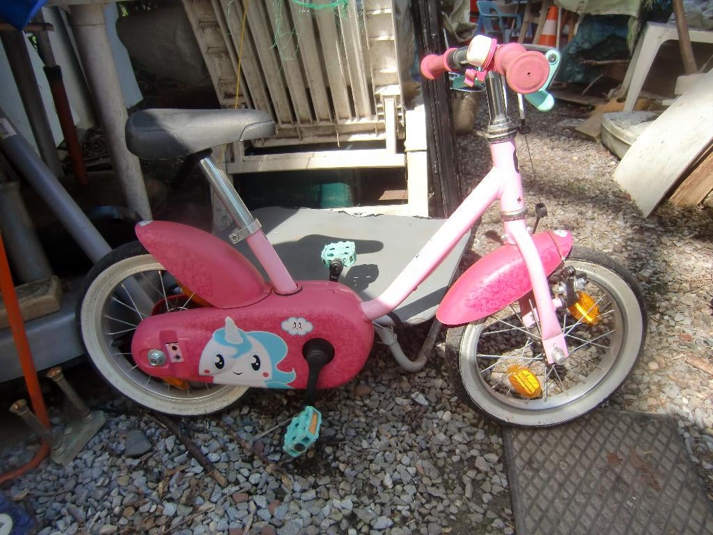vélo enfant b-twin, Vélos & Vélomoteurs, Enlèvement, Utilisé, Moins de 16 pouces, B-Twin