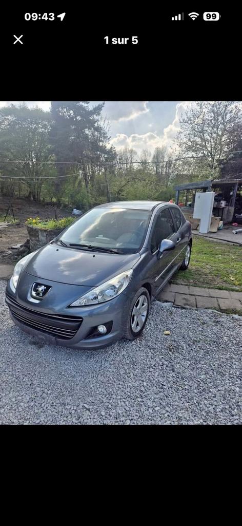 Peugeot 207, Auto's, Peugeot, Particulier, Diesel, 3 deurs, Handgeschakeld, Zilver of Grijs, Ophalen