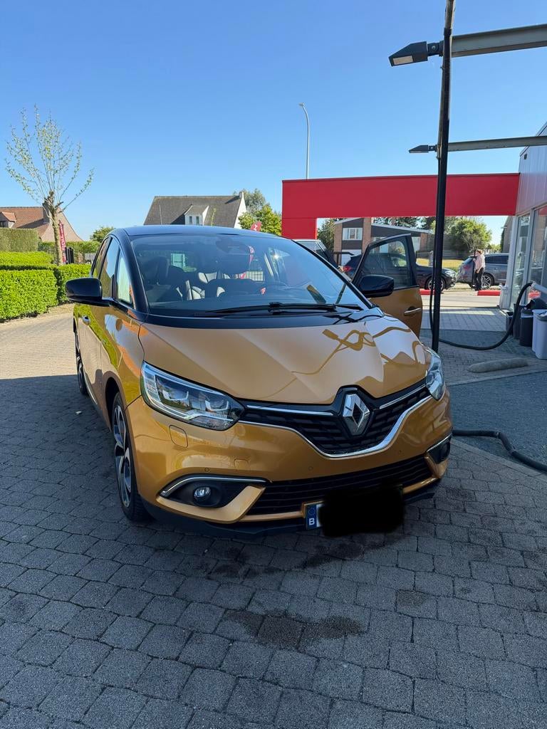 Renault Scenic 1.5 dci Automaat, Auto's, Monovolume, 1498 cc, Leder, 5 deurs