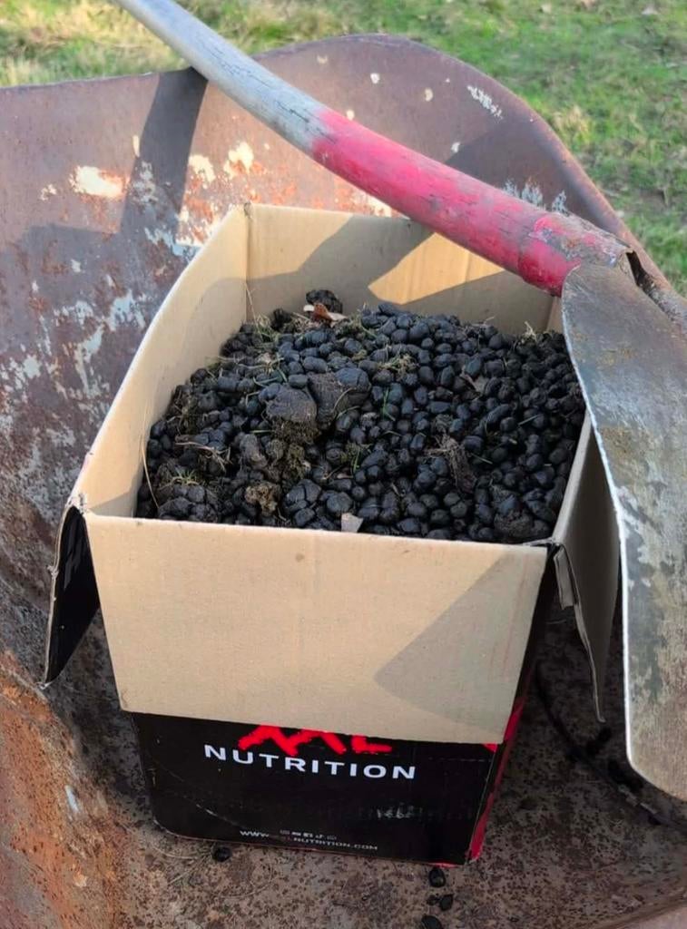 Alpaca mest, Ophalen, Mest