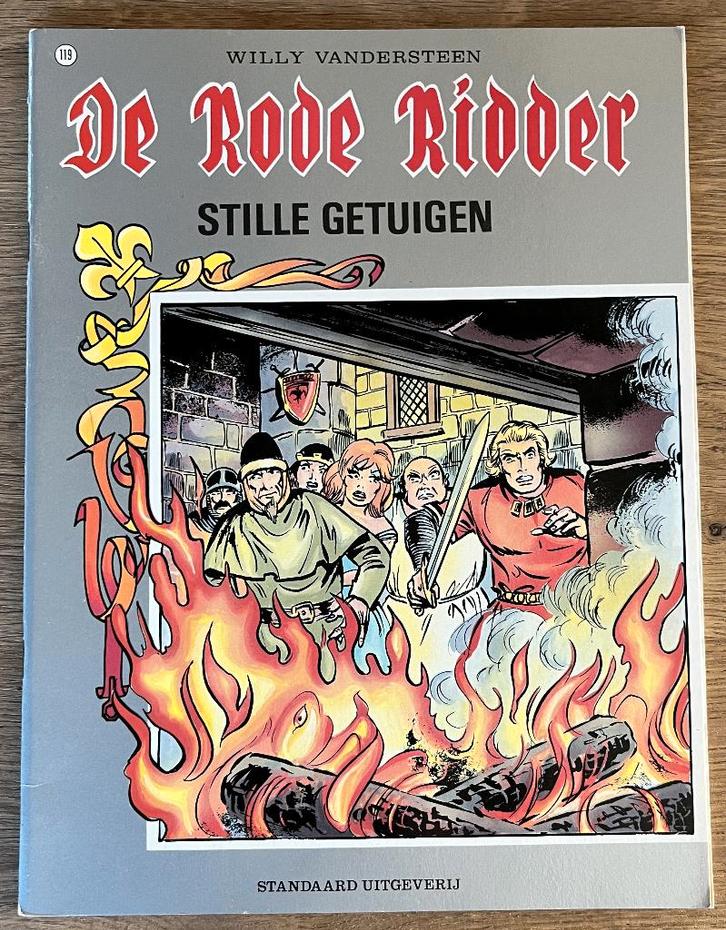 De Rode Ridder - Stille getuigen - 119 1e dr(1986) Strip, Boeken, Stripverhalen, Zo goed als nieuw, Eén stripboek