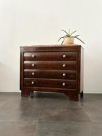 Commode 4 tiroirs art deco, Maison & Meubles, Armoires | Commodes, Enlèvement, Comme neuf