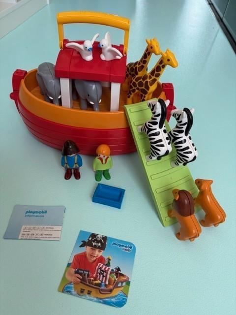 Playmobil 123 noah's ark 6765, Kinderen en Baby's, Speelgoed | Playmobil, Zo goed als nieuw, Complete set, Ophalen