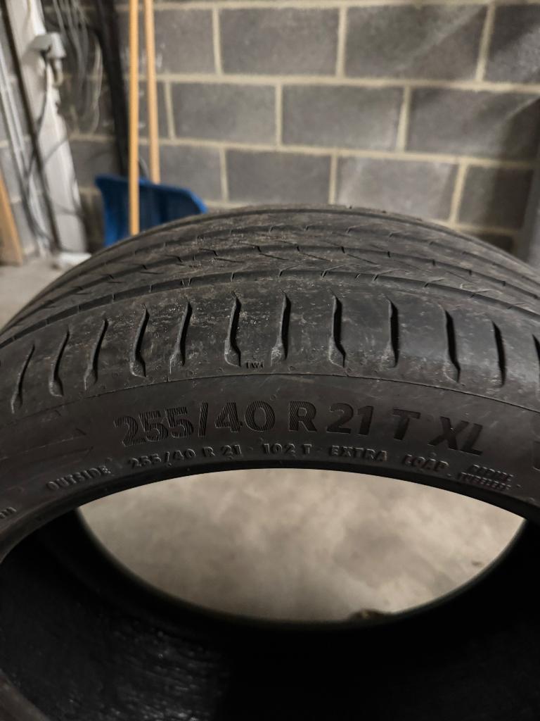 Pneus continental Véhicule Électrique été, 255 mm, Véhicule de tourisme, Pneus été, 21 pouces