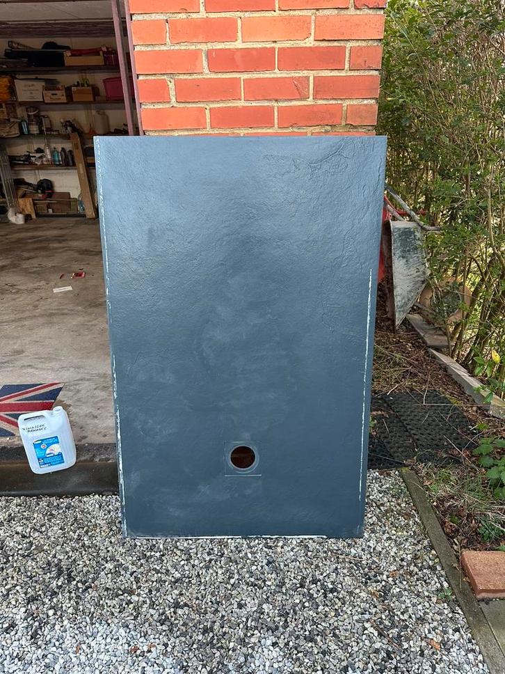 bac de douche italienne 140*90, Bricolage & Construction, Sanitaire, Utilisé, Douche, Pierre, Enlèvement