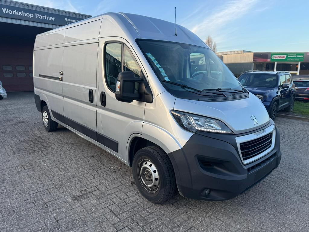Peugeot Boxer//2.0 Diesel//L3-H2, Argent ou Gris, Entreprise, 3 places, Noir