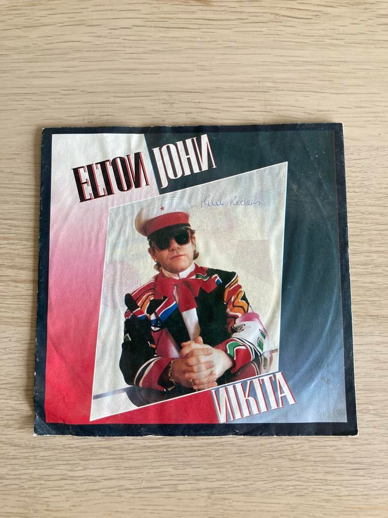 Elton john nikita, Cd's en Dvd's, Vinyl Singles, Ophalen, Zo goed als nieuw