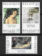 Belgique OPC 2699-2701 Paul Delvaux **, Neuf, Enlèvement ou Envoi, Non oblitéré, Art