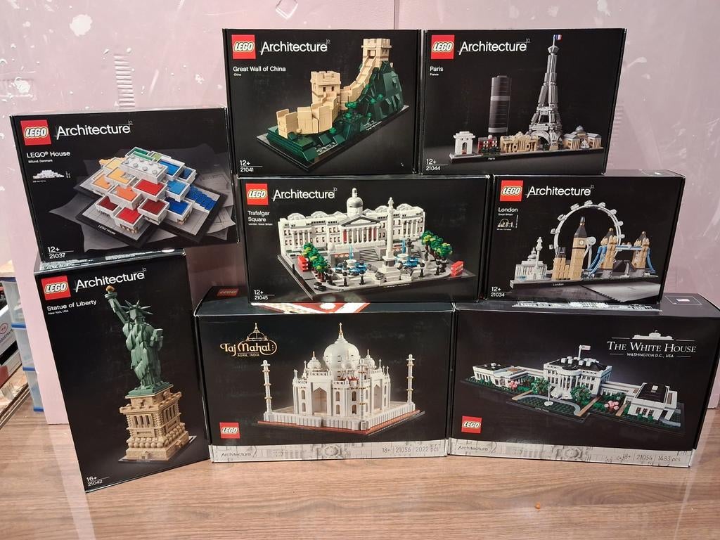 Lego Speed & Architecture sets. Alle nieuw en verzegeld., Kinderen en Baby's, Speelgoed | Duplo en Lego, Nieuw, Lego, Complete set
