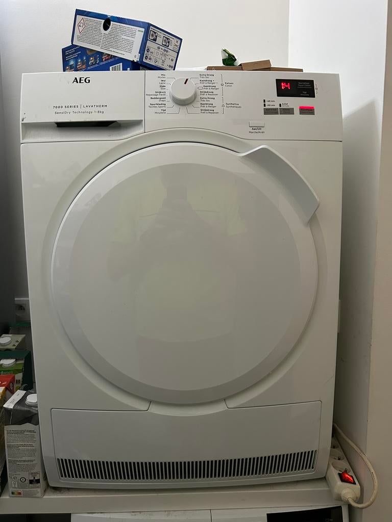 AEG droogkast 7000, Elektronische apparatuur, Droogkasten, Ophalen, Zo goed als nieuw