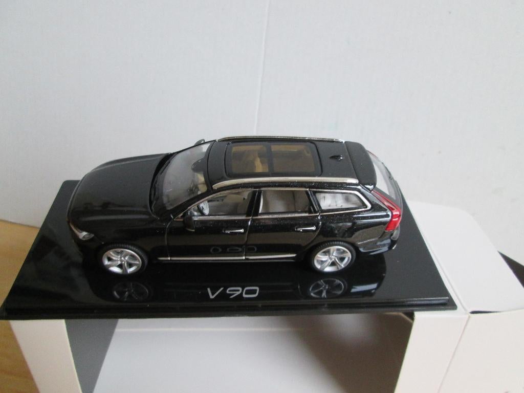 1:43 Norev Volvo V 90 Kombi schwarz Werbemodell, Enlèvement ou Envoi, Comme neuf, Voiture, Norev