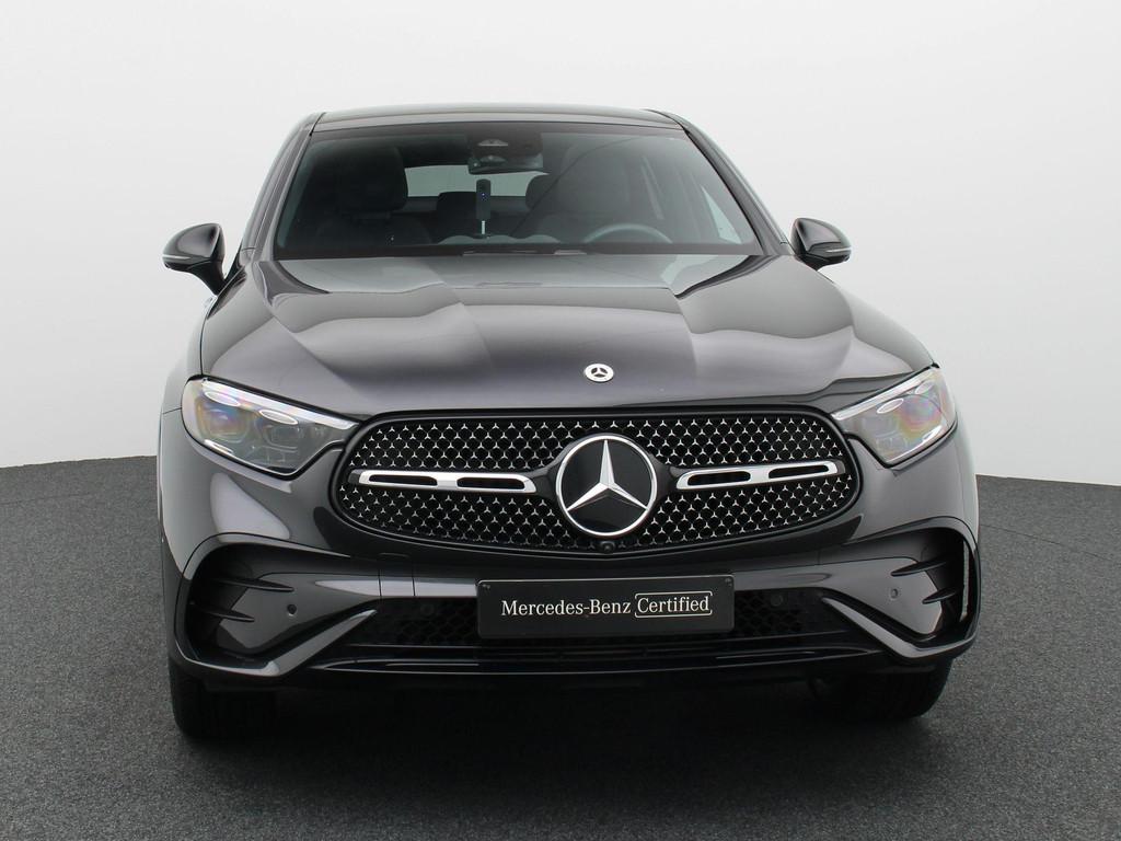 Mercedes-Benz GLC 300e AMG LINE Coupé + PANORAMISCH DAK + D, Automaat, Stof, Gebruikt, Zwart