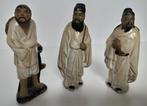 Drie Chinese figuren - Mudman - Shiwan vintage '50-'70, Ophalen of Verzenden