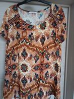 Blouse paprika camel/rouille/doré Taille 46, Taille 46/48 (XL) ou plus grande, Enlèvement ou Envoi, Comme neuf, Brun