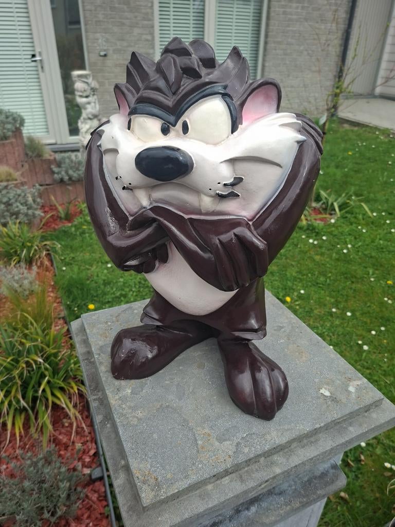 TAZ Looney Tunes 45 cm, Collections, Statues & Figurines, Enlèvement