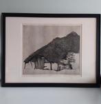 20 etsen en aquarellen Dirk Baksteen, Antiquités & Art, Enlèvement, Numéroté