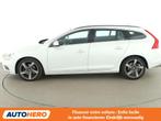 Volvo V60 2.0 D3 Kinetic (bj 2015), Auto's, Euro 5, 1624 kg, Gebruikt, Zwart