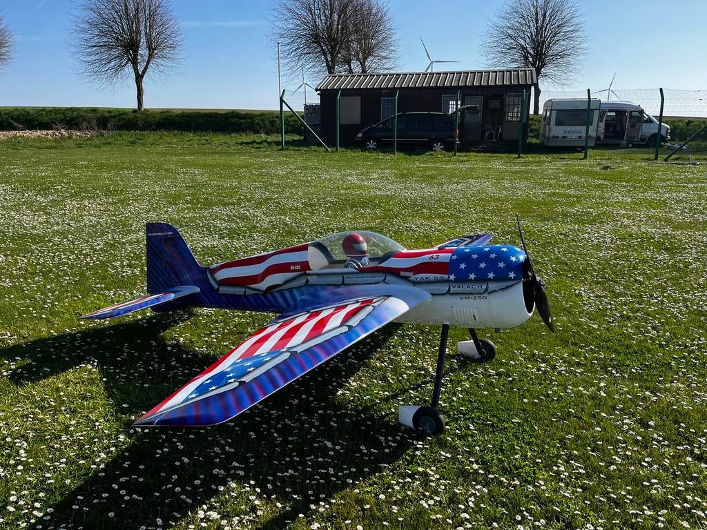 Yak 55 Carf + Fiala 250cc, Ophalen, Zo goed als nieuw, Benzine