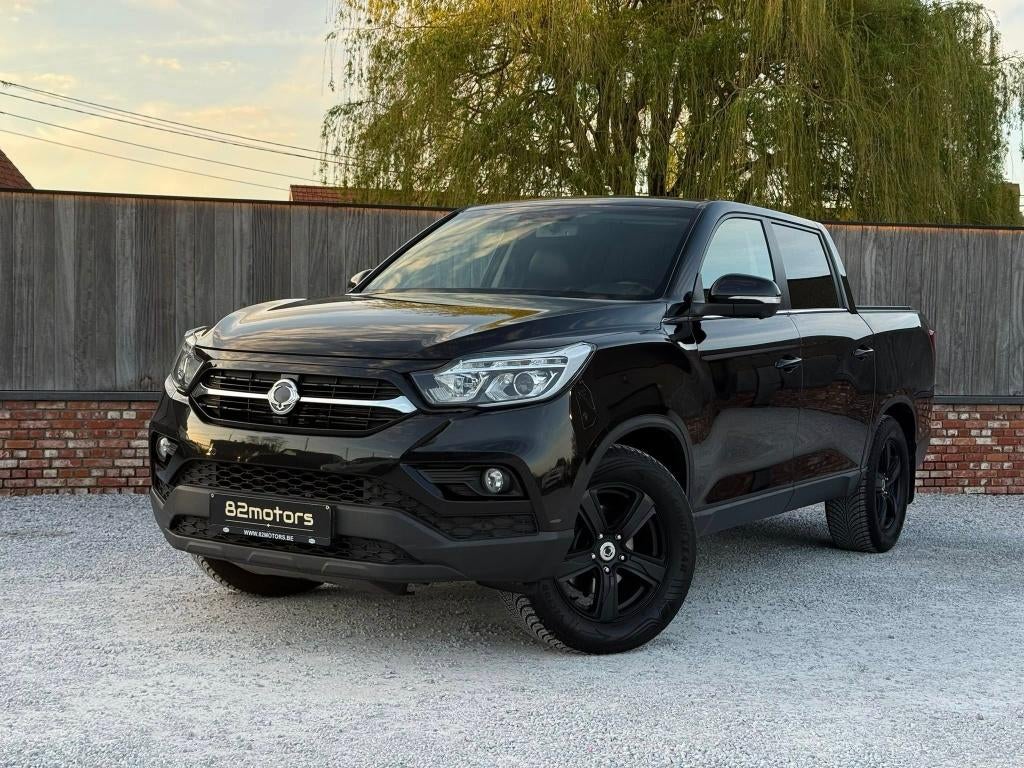 ssangyong musso/leder/led/carplay/zetelventilatie/btw/camera, Auto's, SsangYong, Bedrijf, Te koop, Musso, 4x4, ABS, Achteruitrijcamera