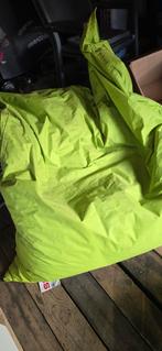 Grote poef zitzak lime groen, Ophalen, Groen, Zitzak