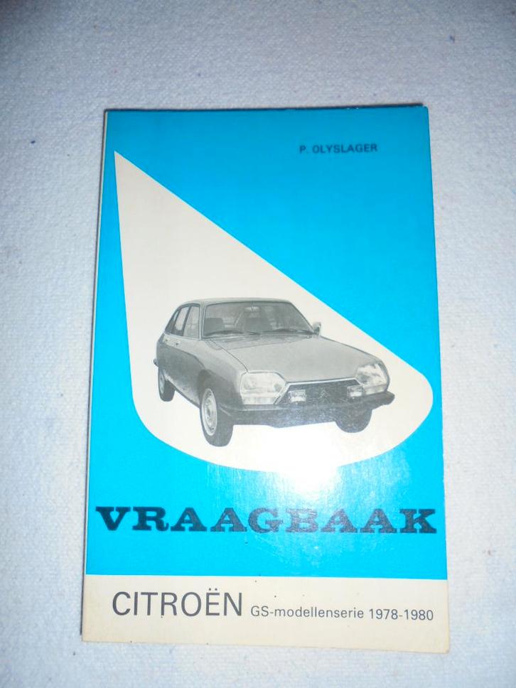 Vraagbaak Citroën GS, Auto diversen, Handleidingen en Instructieboekjes, Ophalen of Verzenden