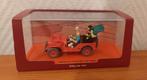 TINTIN Atlas auto 1/43 'Willys MB 1943' het zwarte goud, Verzamelen, Ophalen, Kuifje, Zo goed als nieuw, Beeldje of Figuurtje