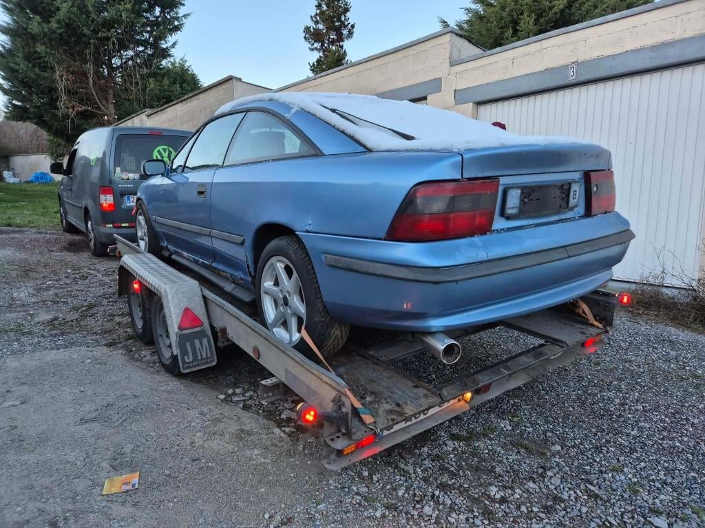 opel calibra, Autos, Opel, Calibra, Boîte manuelle, Bleu, Particulier