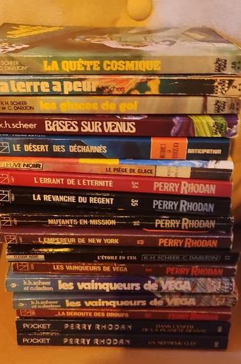 Perry Rhodan 17 livres 8e ou par 5 pièces 3e ou échange, Enlèvement, Utilisé