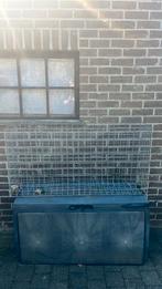 Gabion vide rectangulaire L: 120 cm H: 60 cm l: 30cm, Enlèvement, Utilisé, Fer, Clôture ornementale