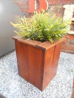 JARDINIERE EN BOIS TRAITE, Comme neuf, 30 à 60 cm, Enlèvement, Rectangulaire